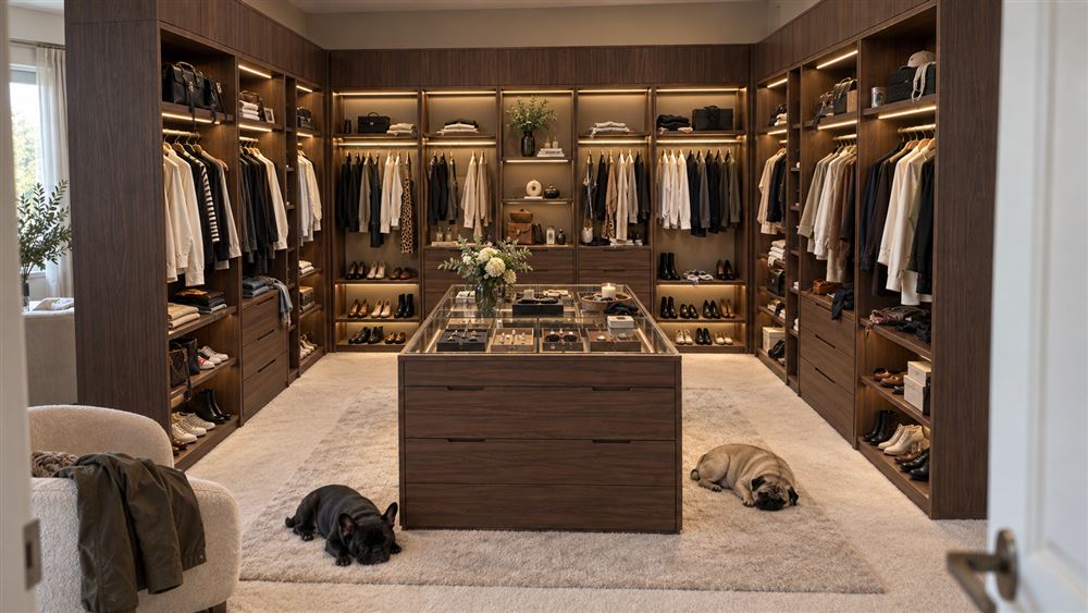 Guarda-roupa e closet Modulix
