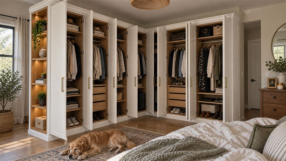 Guarda-roupa e closet Modulix
